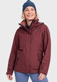 Schöffel 3IN1 PARTINELLO - Hardshelljacke - rot