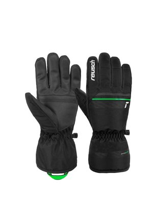 SNOW - Handsker - black   neon green