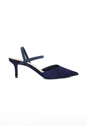 WIDE FIT CLASSICAL - Classic heels - navy