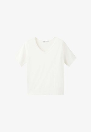 Mango, ADULT - T-shirt basic - white