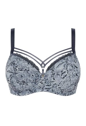 Ulla Popken, TRUYOU - Beugel BH - dark grey
