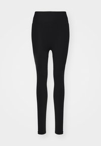 SEAMLESS SCHRUNCH LEGGINGS - Tajice - black