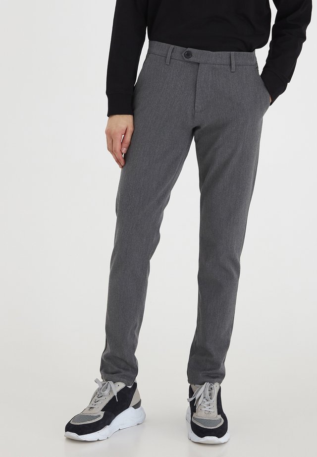 7198608, PANTS - TOFRED - Kangashousut - med grey m