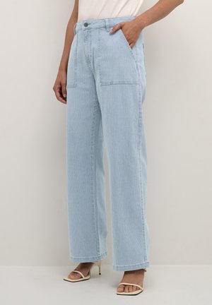 Culture CUMILKY - Trousers - blue white stripe