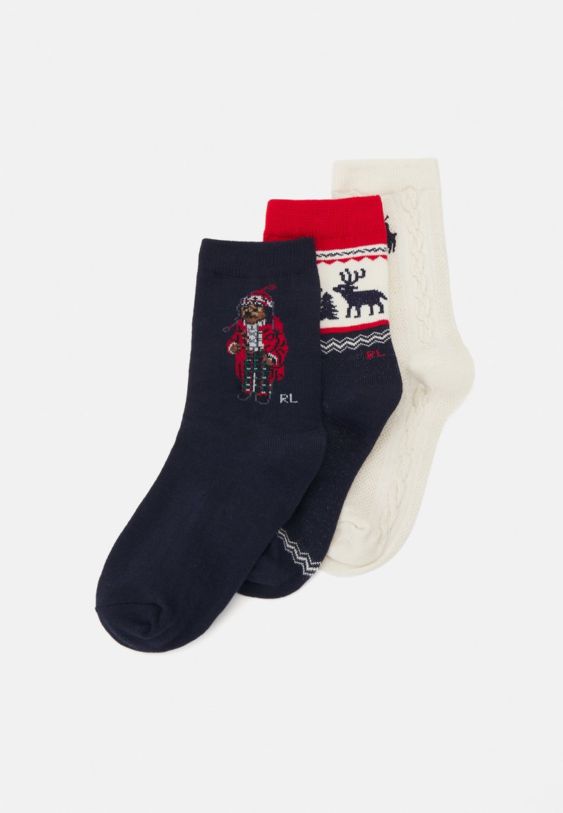 Polo Ralph Lauren CREW SOCK 3 PACK - Čarape - multi-coloured