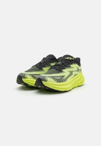 HOKA CLIFTON 9 GTX UNISEX - Zapatillas running asfalto - black/lettuce