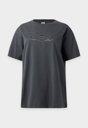 Nike Sportswear, BOXY TEE - Μπλουζάκι με στάμπα - anthracite
