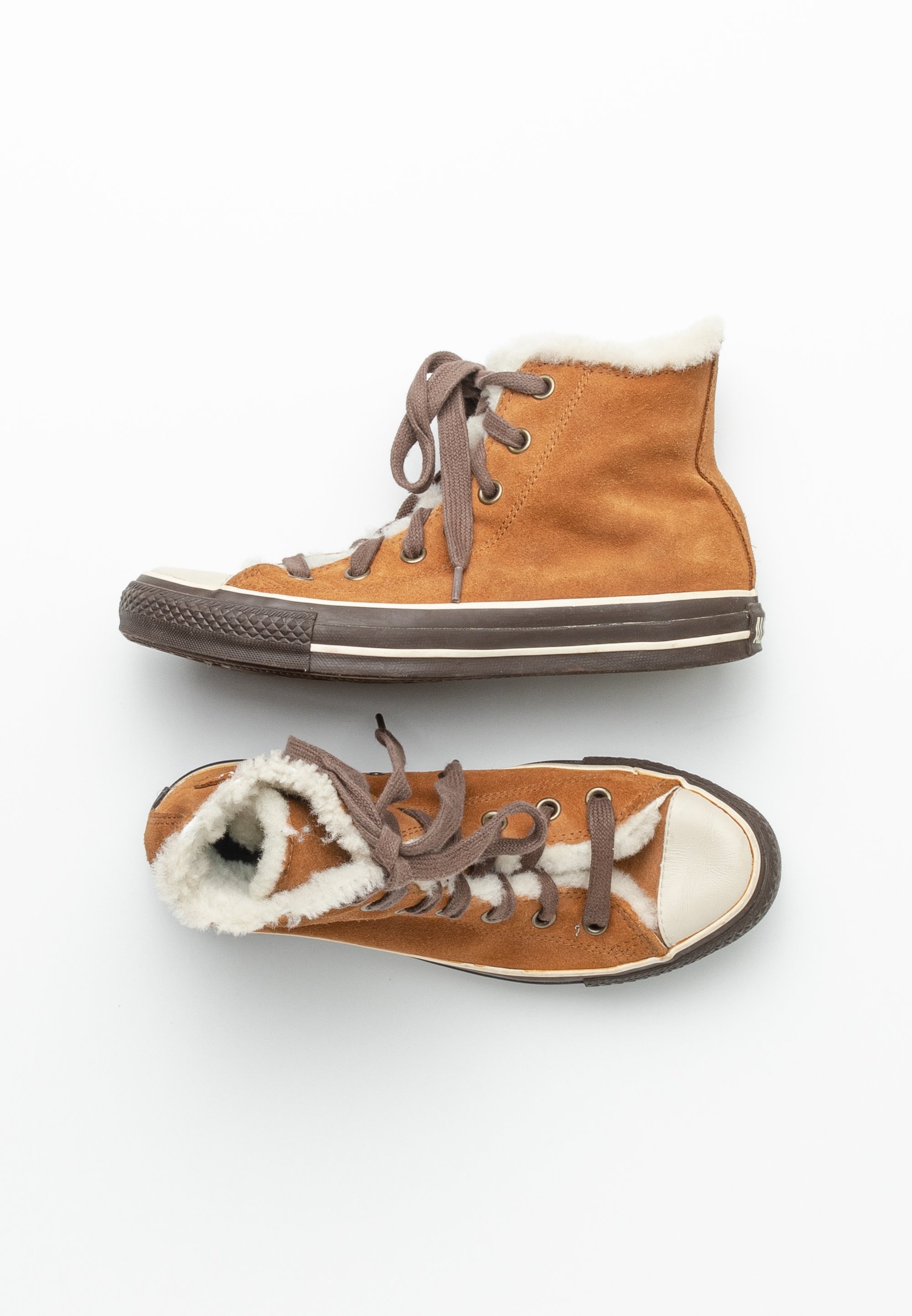 Converse High-top trainers brown (Pre-owned)