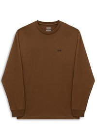 Vans - LEFT CHEST HIT - Langarmshirt - coffee liqueur black Thumbnail-Bild 1