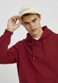 BZB UNI LOURD - Sweat à capuche - bordeaux