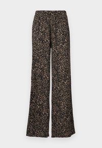 JDYJULIA WIDE PANT - Trousers - savannah tan