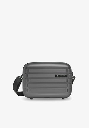 COLLECTION BEAUTY CASE - Neceser - anthracite/metallic