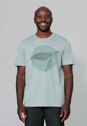 MEERESSCHILDKRÖTE - T-Shirt print - aloe