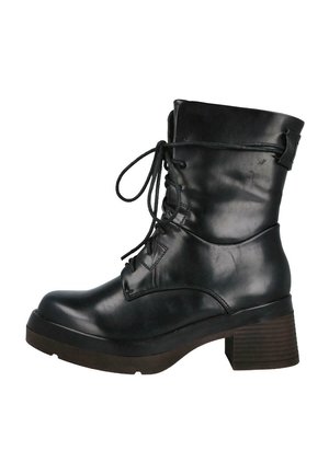 Botines con plataforma - black