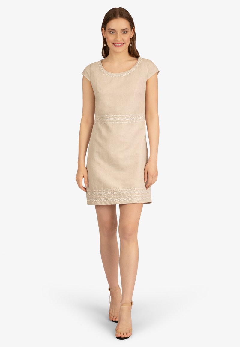 Damen Kleider | Apart SOMMEREtuikleidbeige - RW88712 Damen Kleider | Apart SOMMEREtuikleidbeige - RW88712