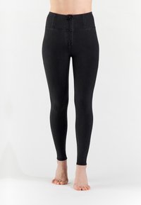 Freddy VITA ALTA - Leggings - denim nero