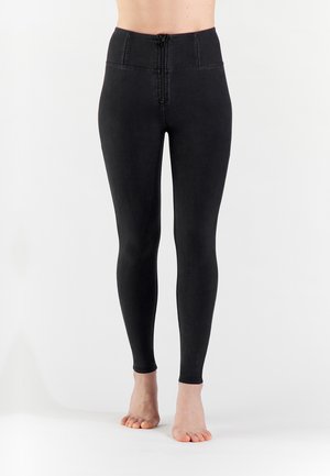 VITA ALTA - Leggings - denim nero