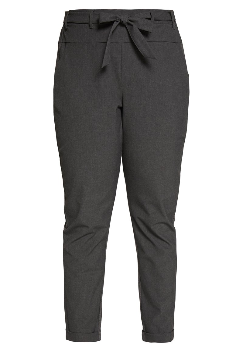 Kaffe Curve Broek donkergrijs gemêleerd