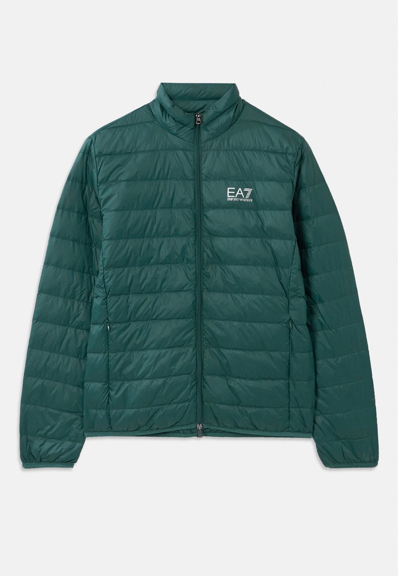 EA7 Emporio Armani Gewatteerde jas wintergroen EA7 Emporio Armani Gewatteerde jas wintergroen