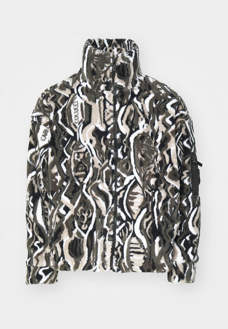 Carlo Colucci Fleecejacke schwarz