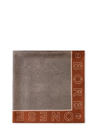 Borbonese Foulard - caramel op natural