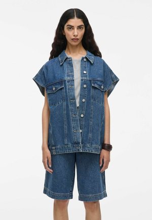 Jeansjacka - dark medium blue denim