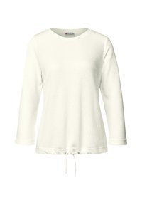 STRICK-LOOK - Jersey de punto - weiß