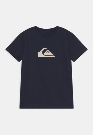 COMP LOGO - T-shirt imprimé - navy blazer