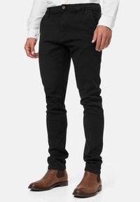 INDICODE JEANS BUCKNER - Chino hlače - black