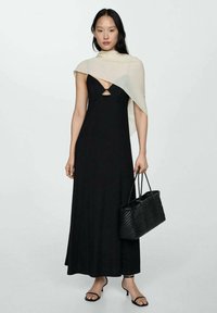 Mango Maxi šaty - black