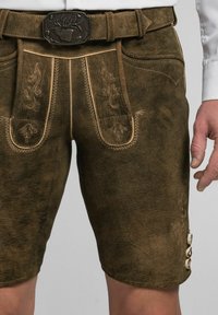 Spieth & Wensky RAMPOLDI H HI GÜ - Nahkahousut - braun