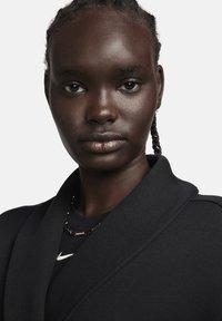 Nike Sportswear TCH FLC OS DUSTER - Klasisks mētelis - black