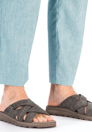 Rieker Mules - grau