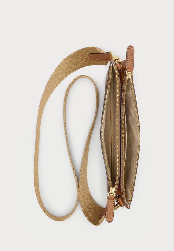 LEATHER MEDIUM LANDYN CROSSBODY BAG - Cross body bag - lauren tan4