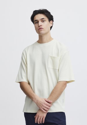 TUE WAFFLE - T-shirt basic - white asparagus