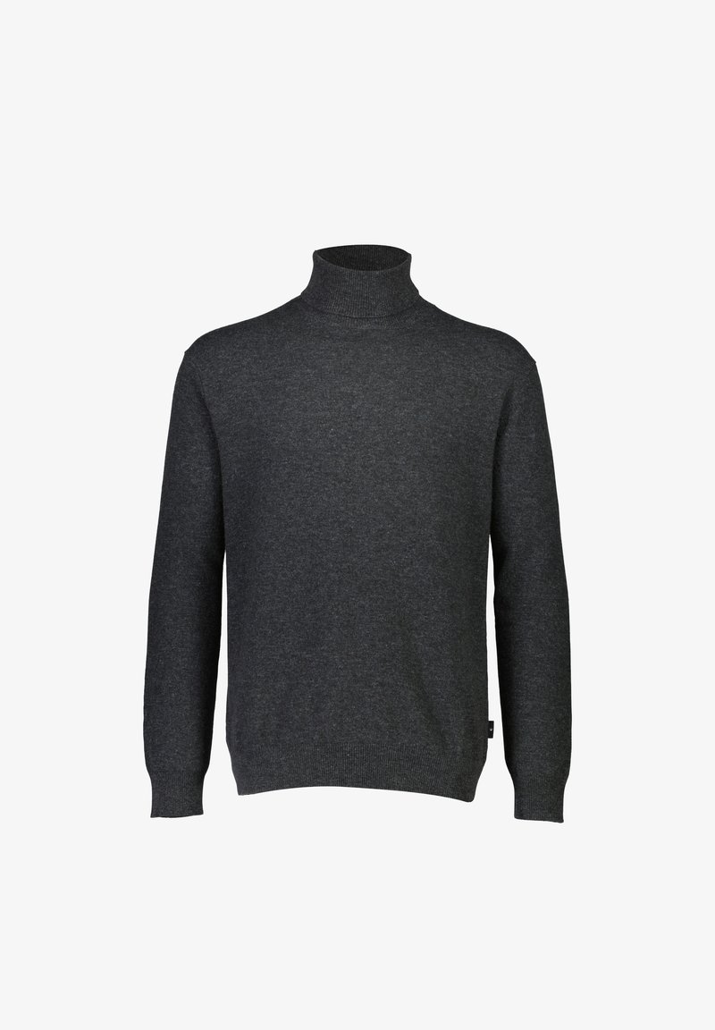 Junk De Luxe ROLL NECK - Jersey de punto - charcoal mel