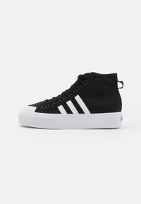 adidas Originals - NIZZA PLATFORM MID - Baskets montantes - core black/footwear white Image miniature 1