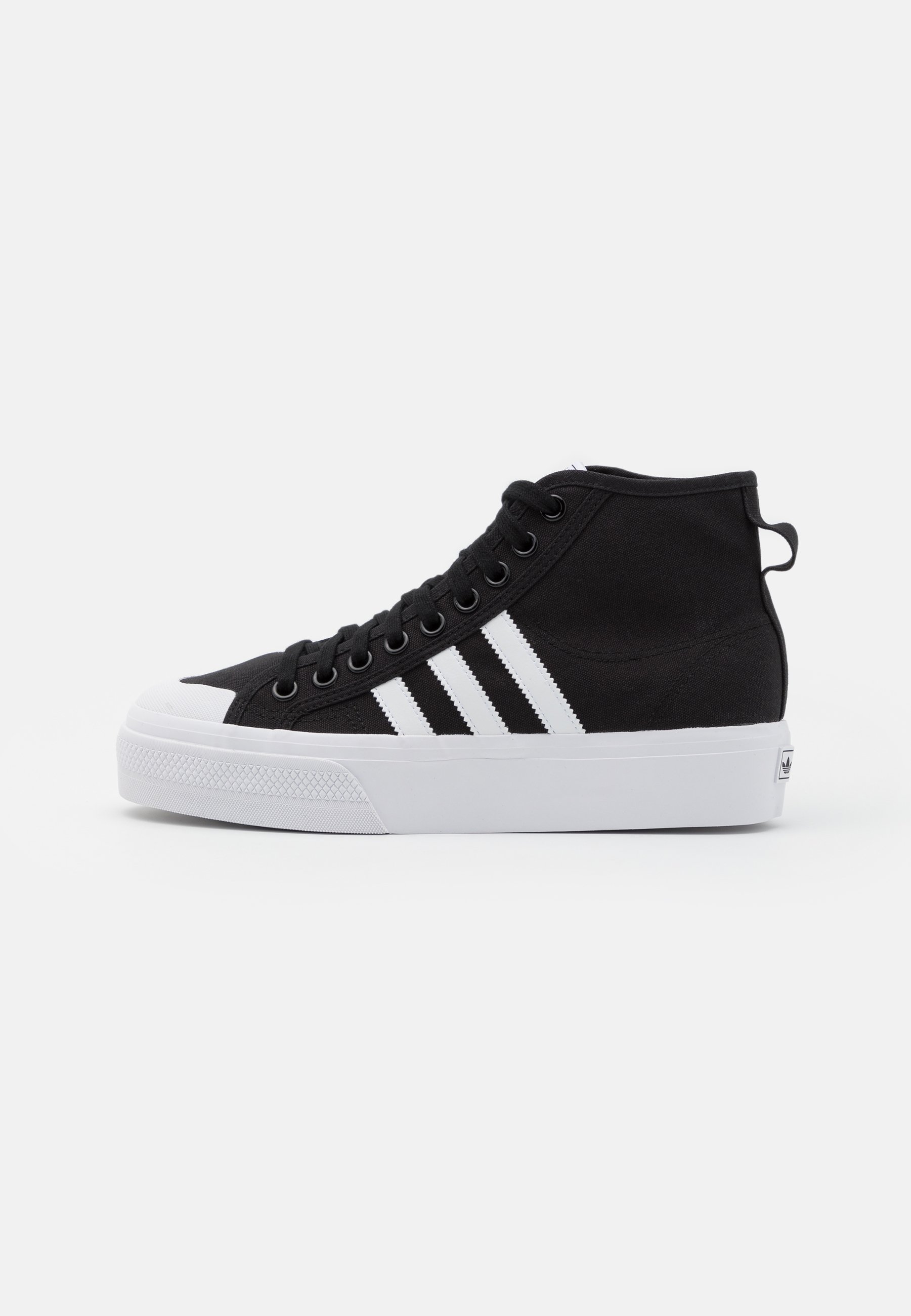 Adidas montante noir et blanche Outlet