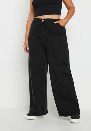 WIDE  SLOUCHY  - Jeans Relaxed Fit - black