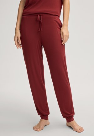 LOUNGEWEAR - Pyjamabroek - dunkelrot