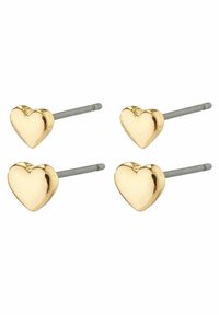 AFRODITTE  HEART STUD 2 PACK - Boucles d'oreilles - gold-coloured