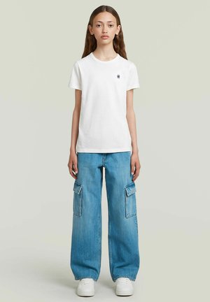 G-STAR, GIRLS JUDEE CARGO JEANS - Relaxed fit jeans - faded false bay destroyed