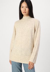 ONLY ONLAYA LIFE HIGH NECK - Camisola - birch