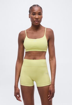 ICANIWILL, SMOOTH SEAMLESS OPEN BACK BRA  - Αθλητικό σουτιέν ελαφριάς στήριξης - river green