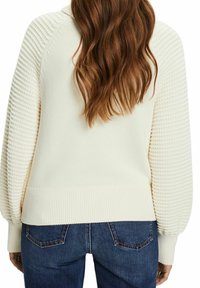 Esprit Stickad tröja - off-white