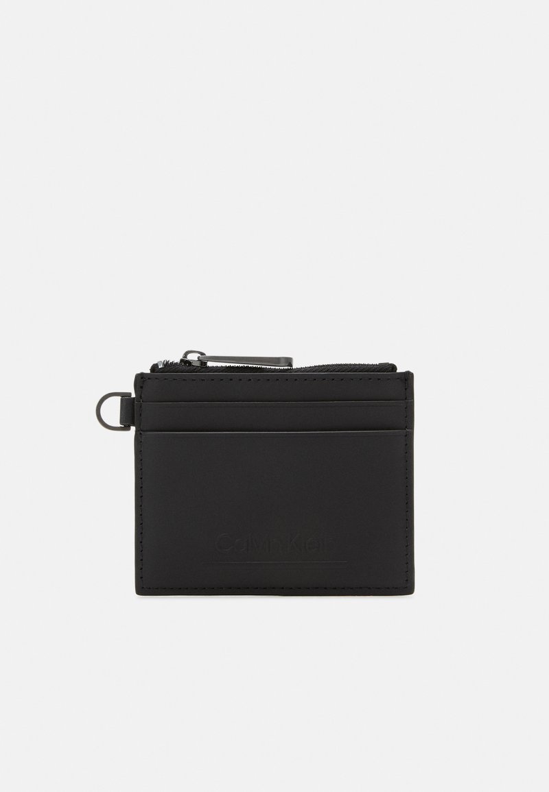 Calvin Klein HOLDER ZIP UNISEX Wallet black Zalando.co.uk