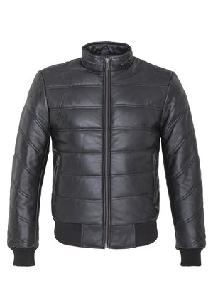 Lederjacke - black