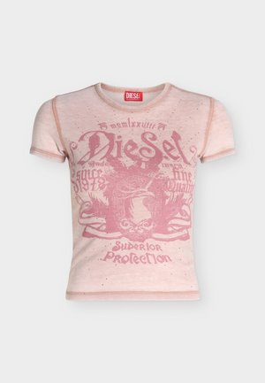 Diesel, T-UNCUTIES-LONG-AA3 - T-shirt imprimé - 7ek