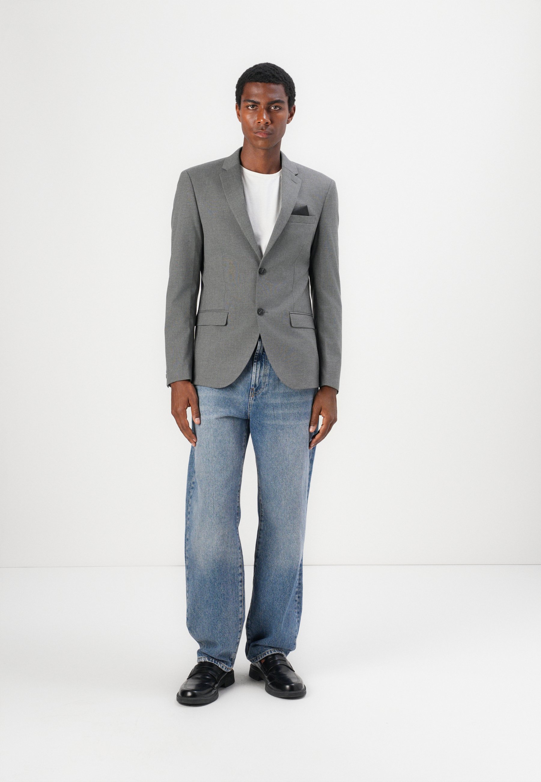 Isaac Dewhirst LIAM BLAZER - Suit jacket - grey - Zalando.co.uk