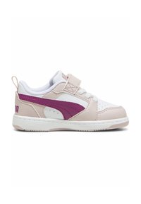 Puma REBOUND V6 LO  - Babacipők - mauve mist magenta gleam white